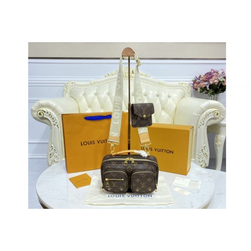 Louis Vuitton M80446 Utility Crossbody bag in Monogram coated canvas