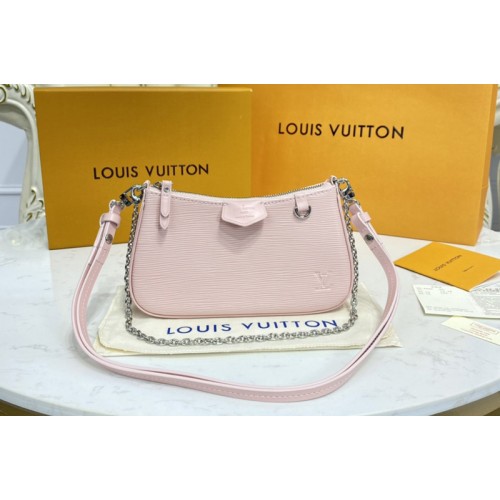 Louis Vuitton M80483 Easy Pouch on Strap in Pink Epi leather