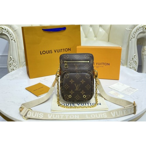 Louis Vuitton M80746 Utility Phone Sleeve Bag in Monogram coated canvas