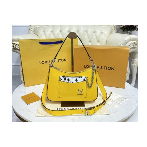 Louis Vuitton M80794 Marelle handbag in Yellow Epi Leather