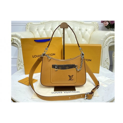 Louis Vuitton M80794 Marelle handbag in Honey Gold Epi Leather