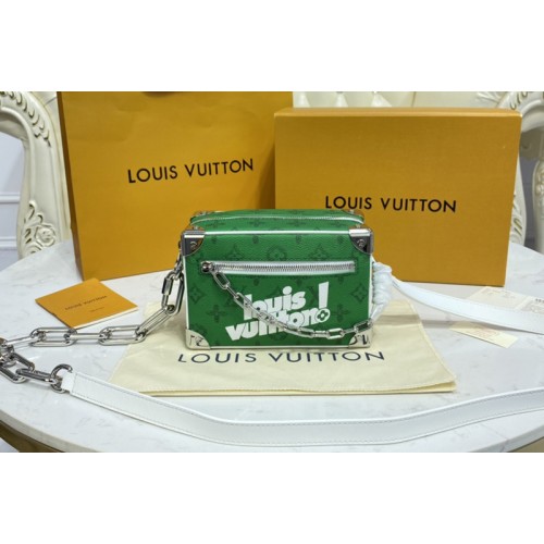 Louis Vuitton M80816 Mini Soft Trunk bag in Green vintage Monogram canvas Louis Vuitton M80816 Mini Soft Trunk bag in Green vintage Monogram canvas