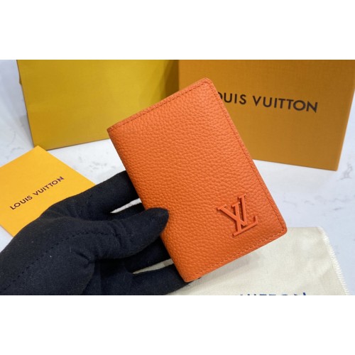 Louis Vuitton M80886 Passport Cover in Monogram canvas With Myosotis Blue