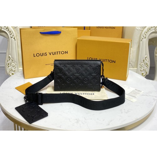 Louis Vuitton M81115 Gaston Wearable Wallet in Monogram Shadow leather