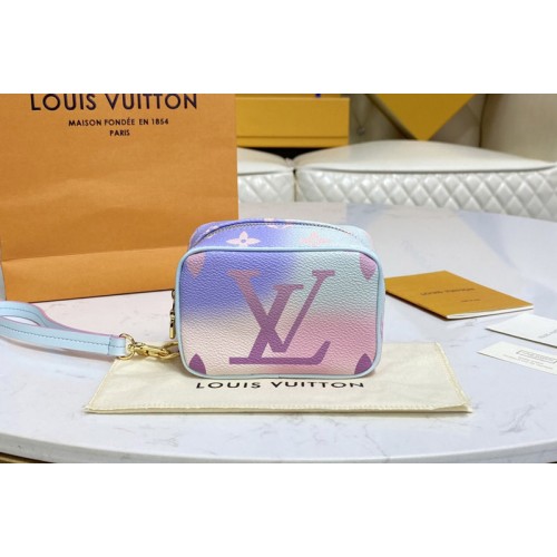Louis Vuitton M81339 Wapity Case in Sunrise Pastel Monogram Canvas