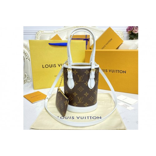 Louis Vuitton M81489 Nano Bucket Bag in Monogram Canvas