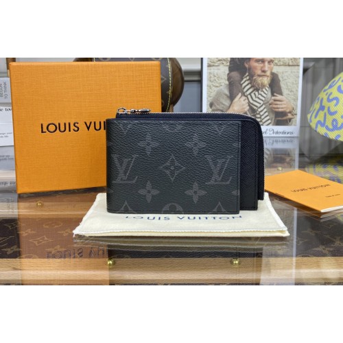 Louis Vuitton M81568 Hybrid wallet in Monogram Eclipse canvas