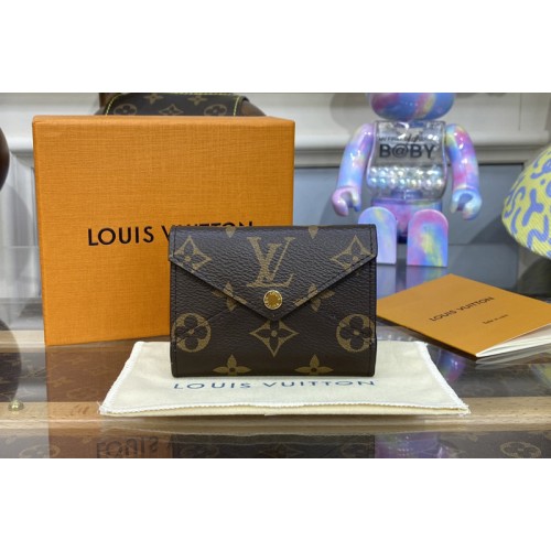 Louis Vuitton M81665 Celeste wallet in Monogram canvas With Pink