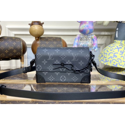 Louis Vuitton M81783 Steamer Wearable Wallet in Monogram Eclipse coated canvas