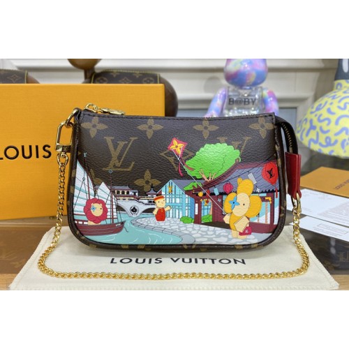 Louis Vuitton M81633 Mini Pochette Accessoires in Monogram canvas