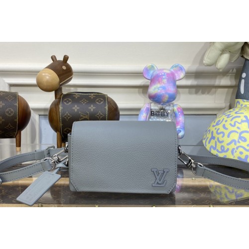 Louis Vuitton M82085 Fastline Wearable Wallet in Gray Cowhide leather