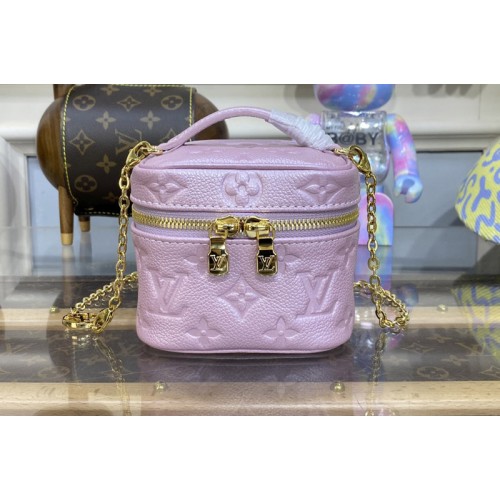 Louis Vuitton M82168 Micro Vanity Bag in Wisteria Monogram Empreinte leather Louis Vuitton M82168 Micro Vanity Bag in Wisteria Monogram Empreinte leather