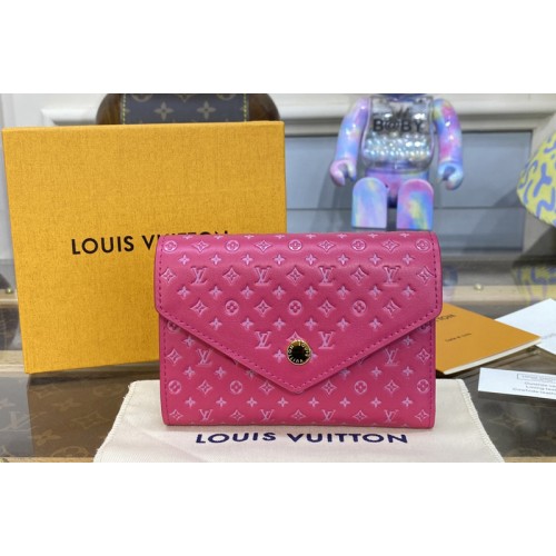 Louis Vuitton M82234 Victorine wallet in Pink Monogram-embossed calf leather