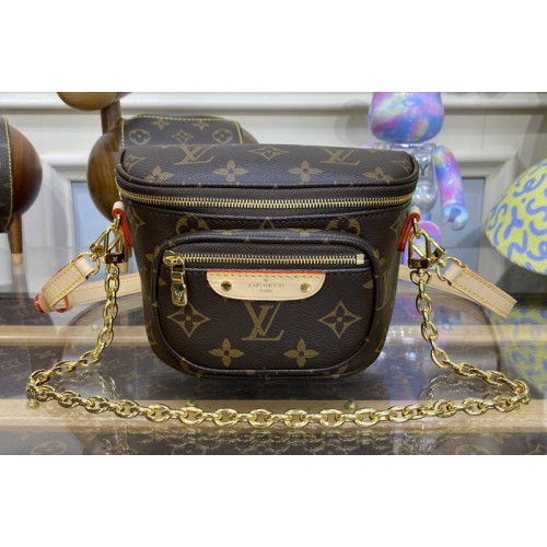 Louis Vuitton M82335 Mini Bumbag bag in Monogram coated canvas