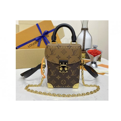 Louis Vuitton M82465 Camera Box handbag in Monogram and Monogram Reverse coated canvas