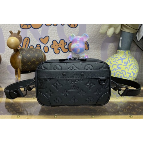 Louis Vuitton M82544 Alpha Wearable Wallet in Monogram Shadow cowhide leather