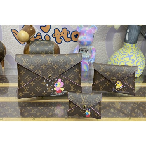 Louis Vuitton M82655 Kirigami Pochette in Monogram coated canvas