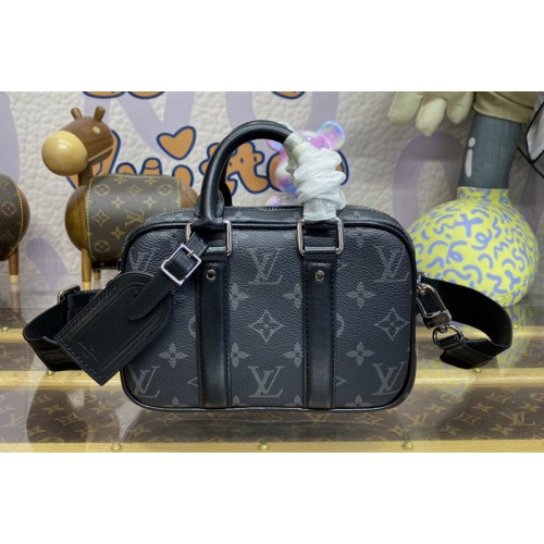 Louis Vuitton M82770 Nano Porte Documents Voyage bag in Monogram Eclipse coated canvas