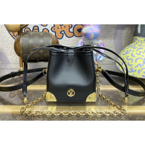 Louis Vuitton M82886 Noe Purse in Black Leather