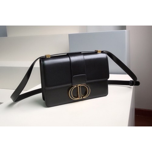 Christian Dior M9203 Dior 30 Montaigne bag in Black Box Calfskin Leather