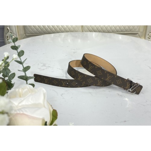 Louis Vuitton M9781W mini 25mm Belt in Monogram canvas