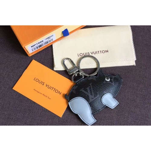 Louis Vuitton MP1994 Pig Bag Charm and Key Holder in Monogram Eclipse canvas