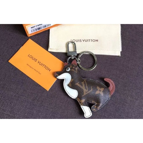 Louis Vuitton MP1995 Dog Bag Charm and Key Holder in Monogram canvas