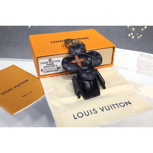 Louis Vuitton MP1998 Vivienne Doudoune Bag Charm and Key Holder Monogram Eclipse canvas