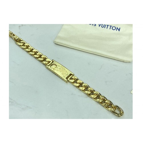Louis Vuitton MP2859 LVxNBA Bracelet in Yellow Gold