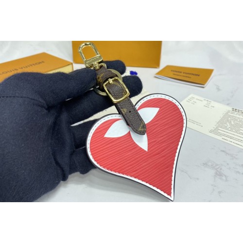Louis Vuitton MP2911 Game On Heart bag charm and key holder in Game On Monogram canvas