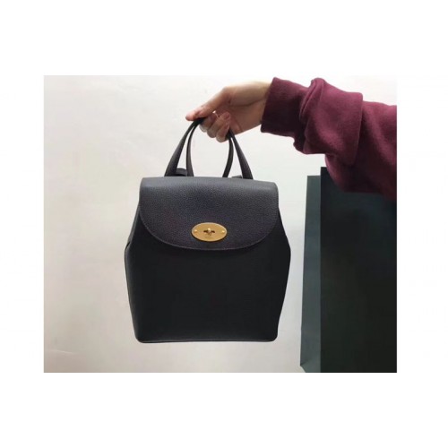 Mulberry Mini Bayswater Backpack Small Classic Grain Leather Black