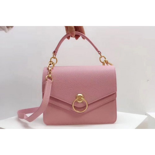 Mulberry Harlow Satchel Bags Small Classic Grain Leather Pink