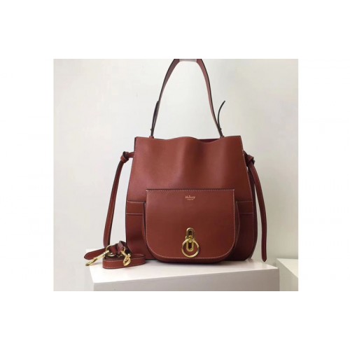 Mulberry Amberley Hobo Bags Burgundy Silky Calf