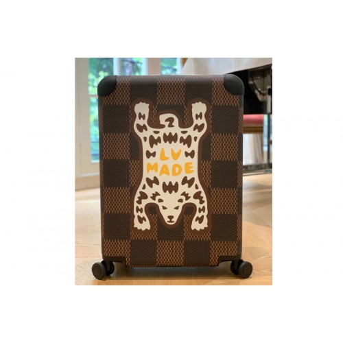 Louis Vuitton N23304 Horizon 55 rolling luggage in Damier Ebene Canvas