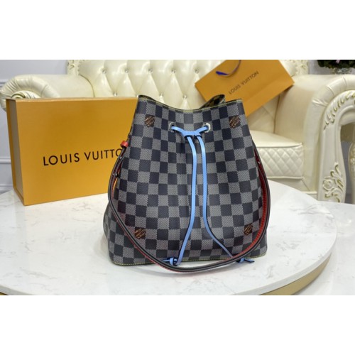 Louis Vuitton N40229 NeoNoe handbag in Black-and-white Damier coated canvas