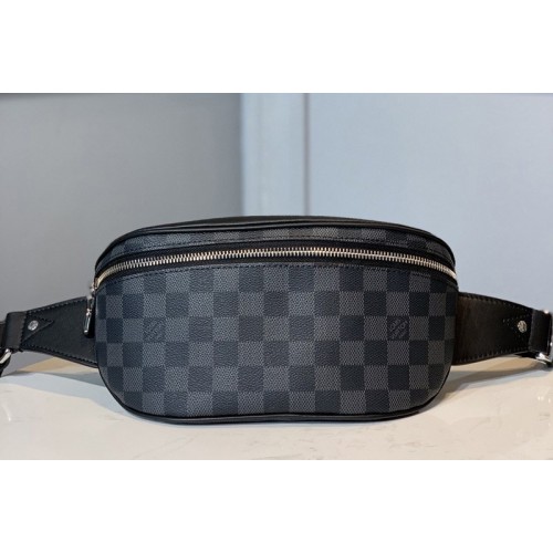 Louis Vuitton N40362 Campus Bumbag in Damier Graphite Canvas