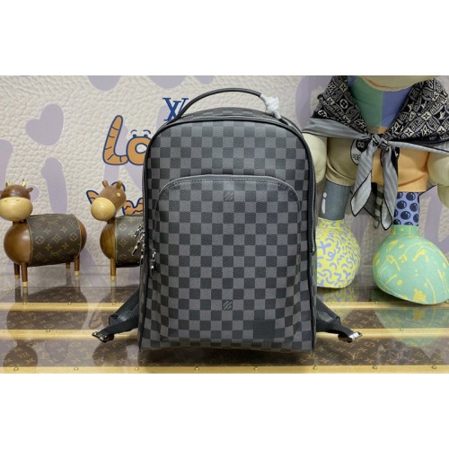 Louis Vuitton N40499 Avenue Backpack in Damier Graphite coated canvas