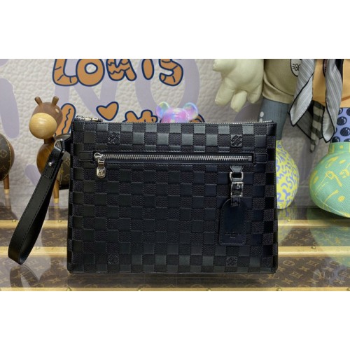 Louis Vuitton N40504 Takeoff Pouch in Damier Infini cowhide leather