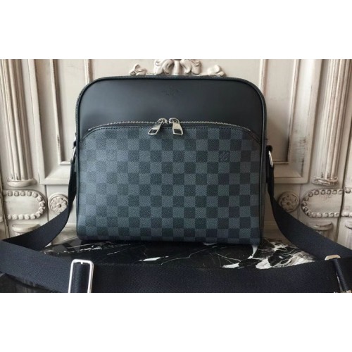 Louis Vuitton N41408 Dayton Reporter PM Bags in Damier Graphite Canvas