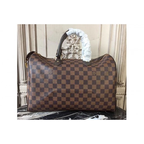 Louis Vuitton N41363 Speedy 35 Bags in Damier Ebene Canvas