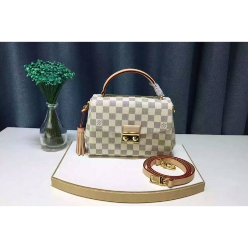 Louis Vuitton N41581 Croisette Bag in Damier Azur Canvas