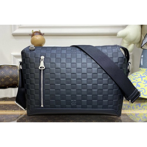 Louis Vuitton N42417 Discovery messenger MM bag in Damier Infini cowhide leather