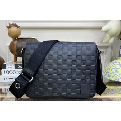 Louis Vuitton N42711 District PM messenger bag in Damier Infini cowhide leather