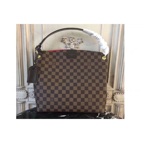 Louis Vuitton N44044 Graceful PM Bag in Damier Ebene Canvas