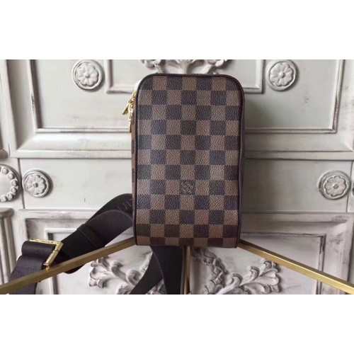 Louis Vuitton N51994 Geronimos Waist Bag in Damier Ebene Canvas