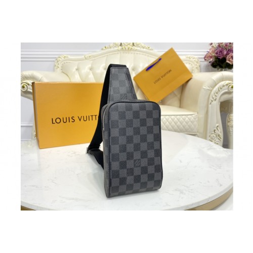 Louis Vuitton N51994 Geronimos Waist Bag in Damier Graphite coated canvas