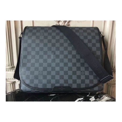 Louis Vuitton N58029 Daniel MM Bags in Damier Graphite Canvas