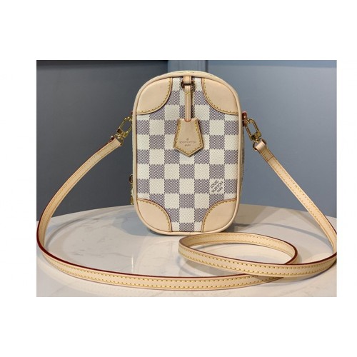 Louis Vuitton N60360 Neokapi vertical pouch in Damier Azur Canvas
