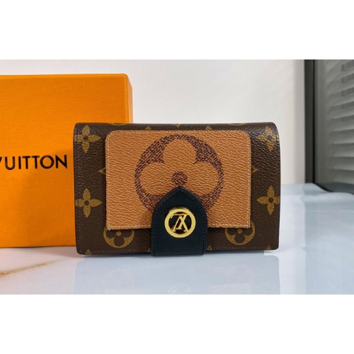 Louis Vuitton M69432 Juliette wallet in Monogram and Monogram Giant Reverse coated canvases