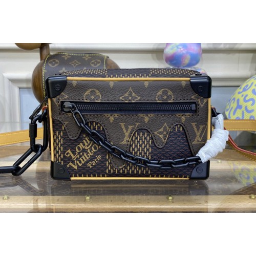 Louis Vuitton N60394 Mini Soft Trunk Bag in Giant Damier Ebene coated canvas